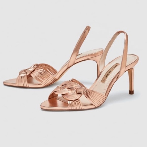ZARA Braided Sandals - Picture 1 of 7